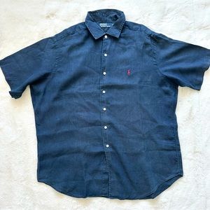 Polo by Ralph Lauren men linen shirt size XL